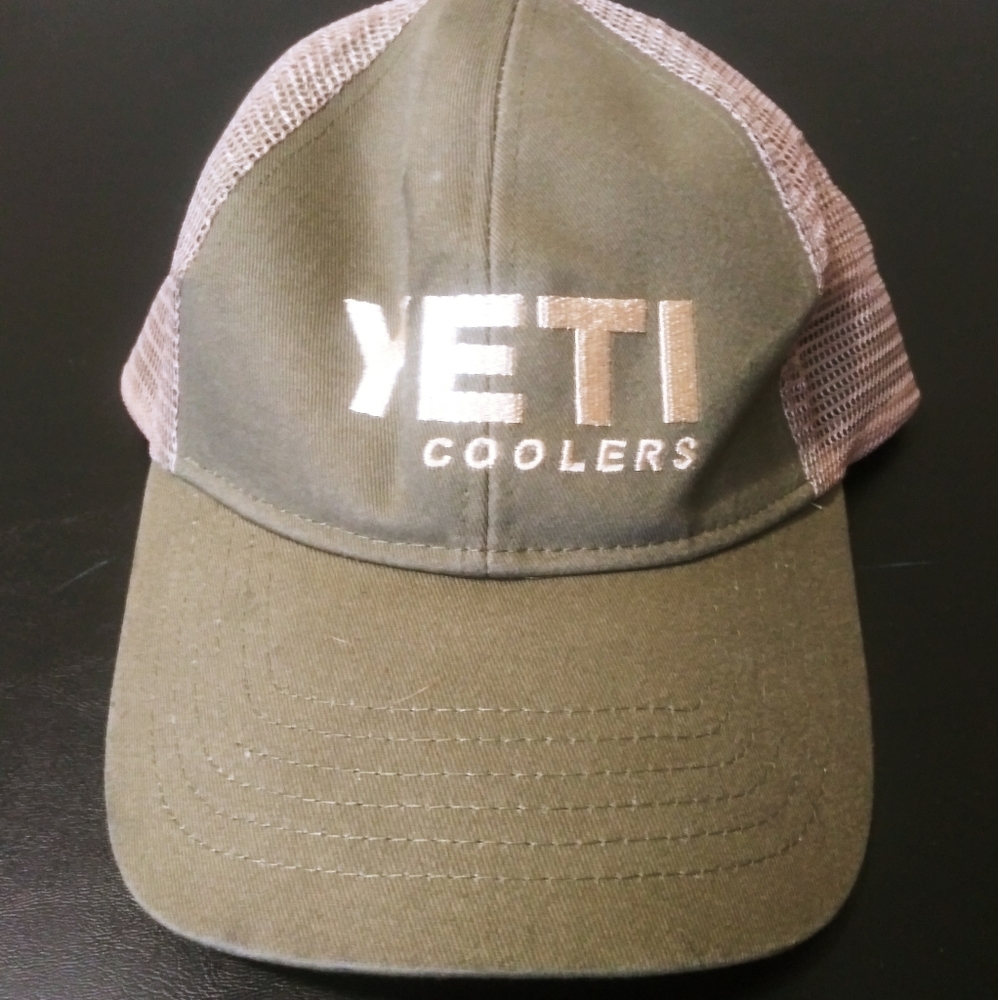 YETI Trucker Hat Olive Green NWT